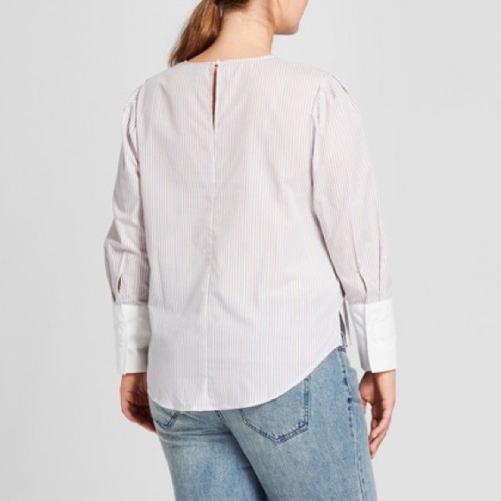 New Multicolor stripes top - Picture 3 of 8